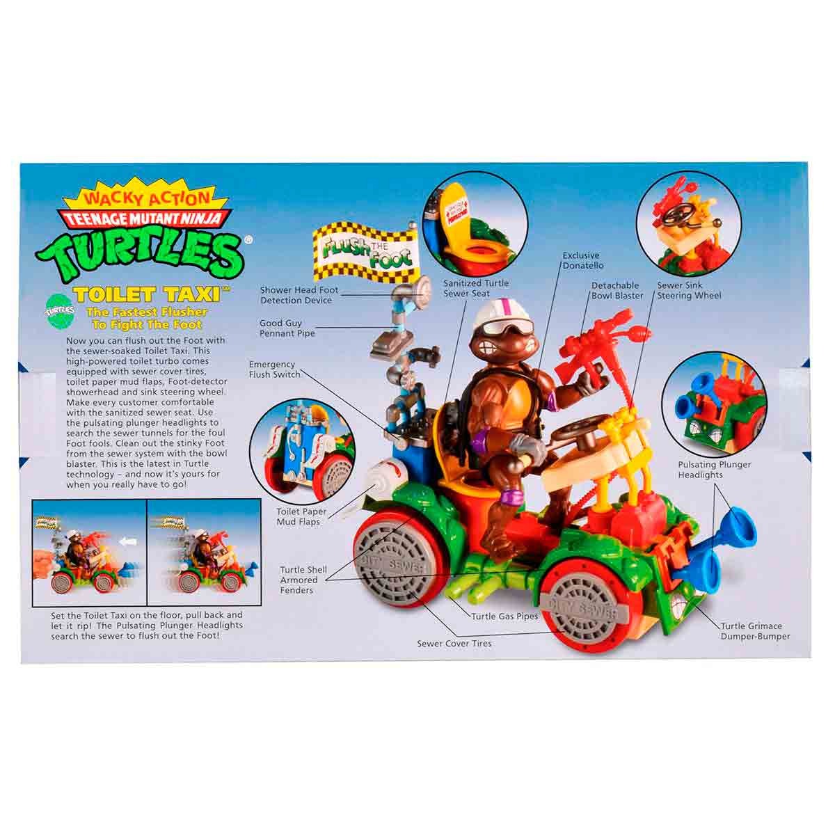 Taxi Sanitario Classico Boneco Donatello As Tartarugas Ninja