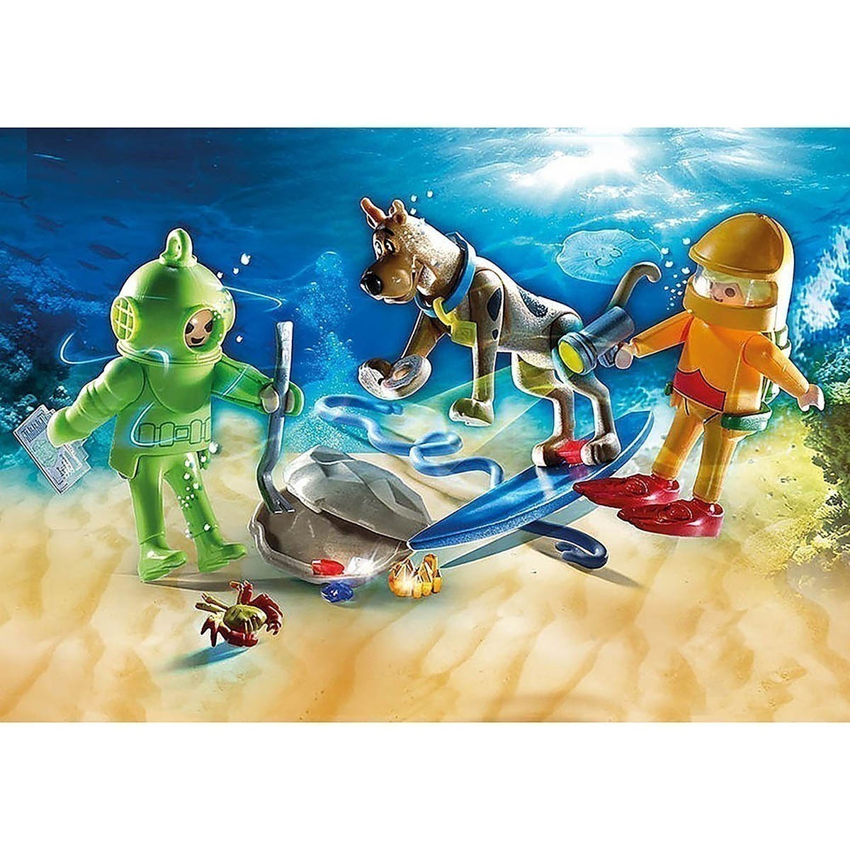 Playmobil - Aventura Com O Fantasma Mergulhador - Scooby-Doo! - 70708
