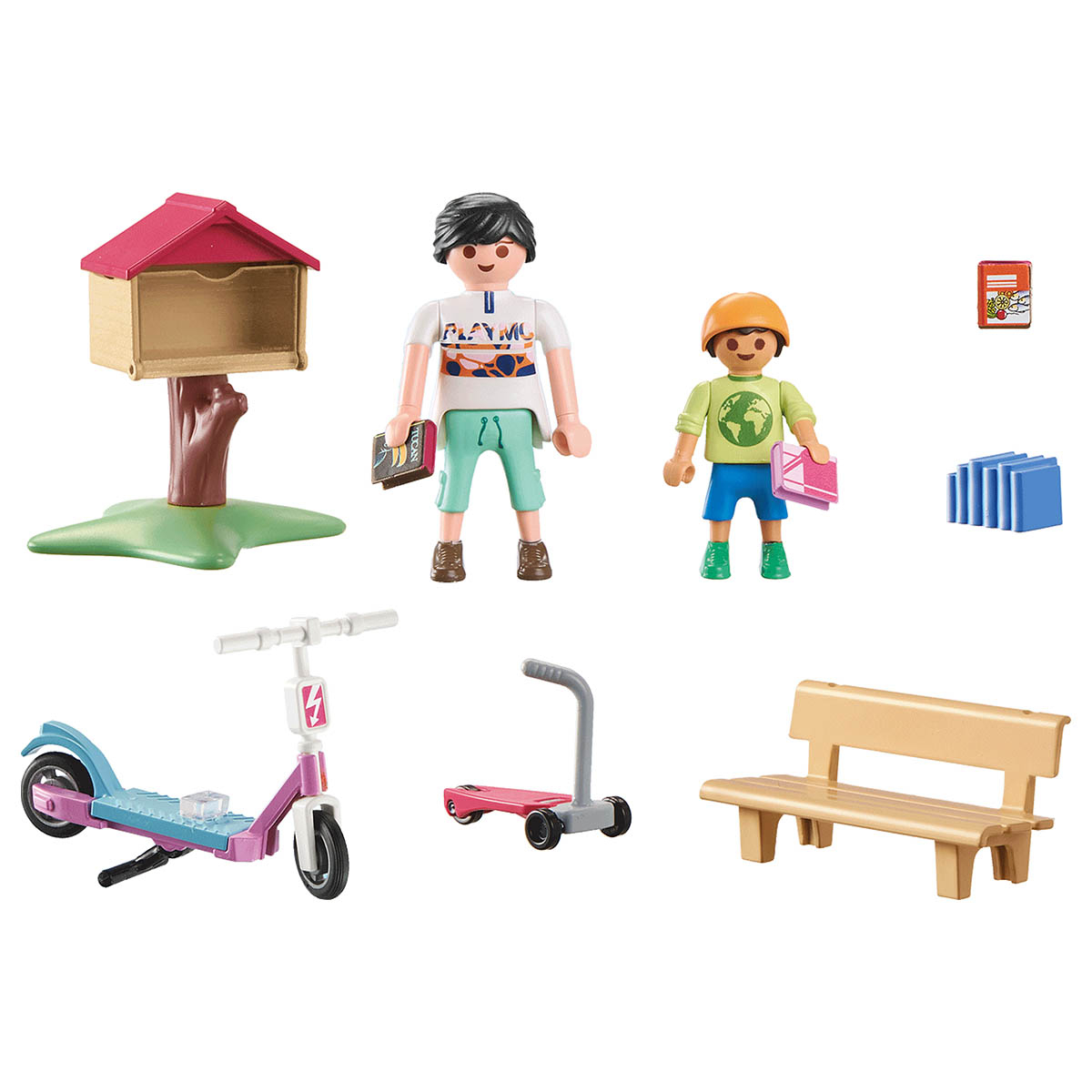Troca de Livros - Playmobil My Life 71511