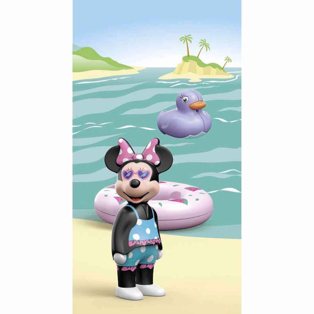 Viagem A Praia Com A Minnie - Playmobil Junior Aqua 71706