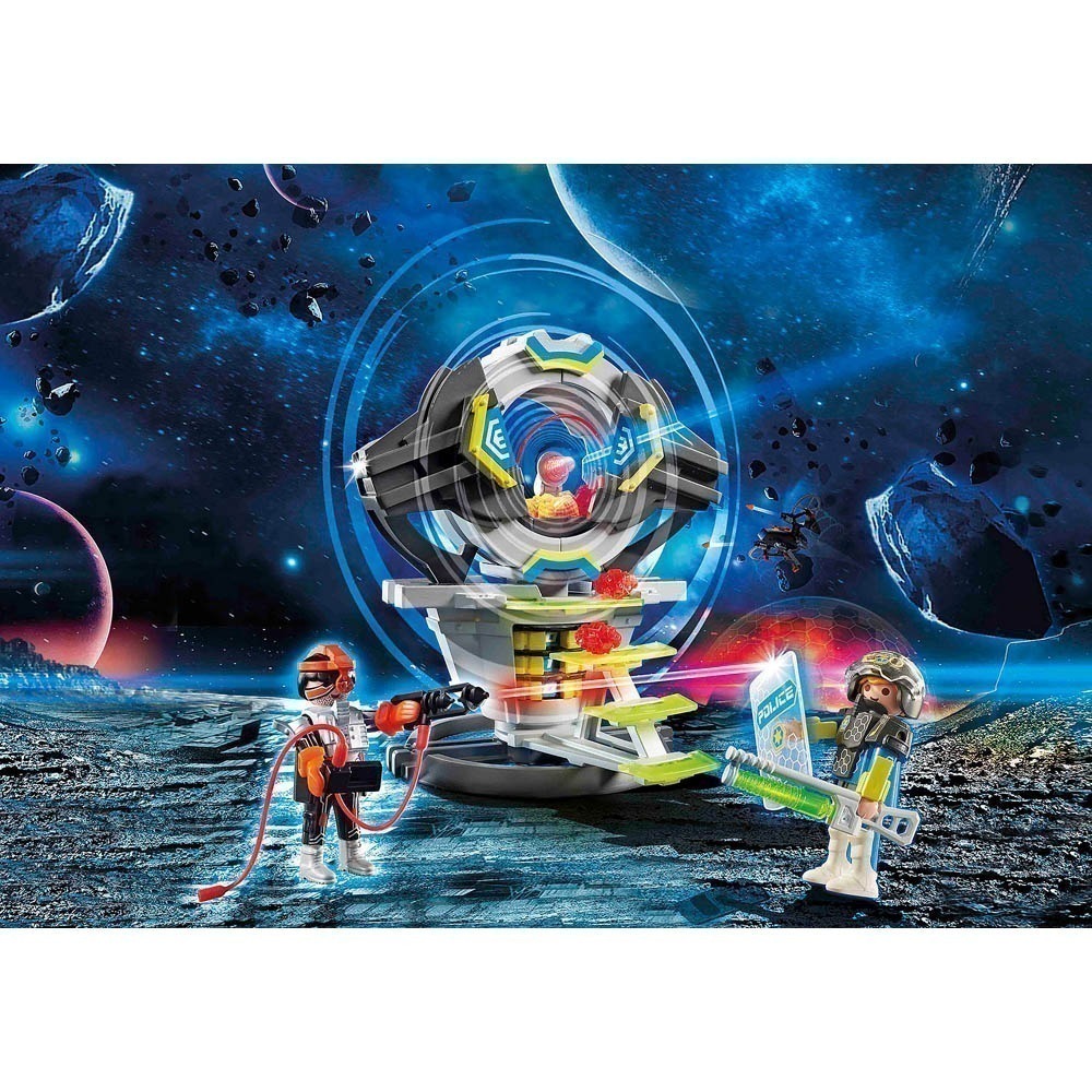 Playmobil - Caixa Forte Com Código Secreto - Galaxy Police - 70022