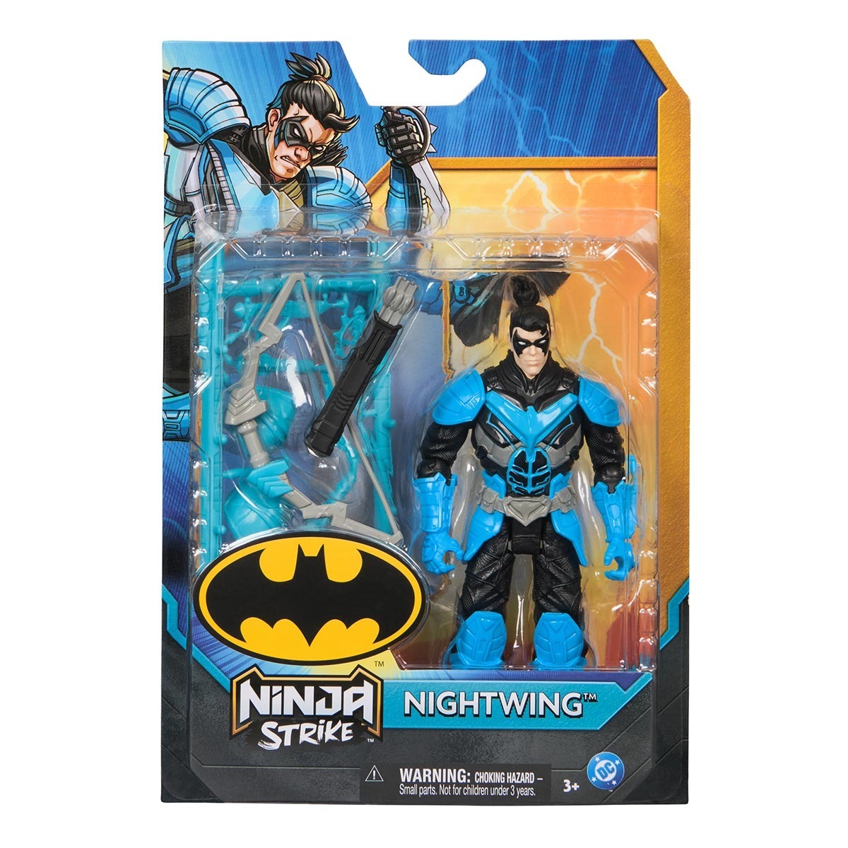Boneco Asa Noturna 15cm Armas e Acessórios - Batman Ninja Boneco Asa Noturna 15cm Armas e Acessórios - Batman Ninja