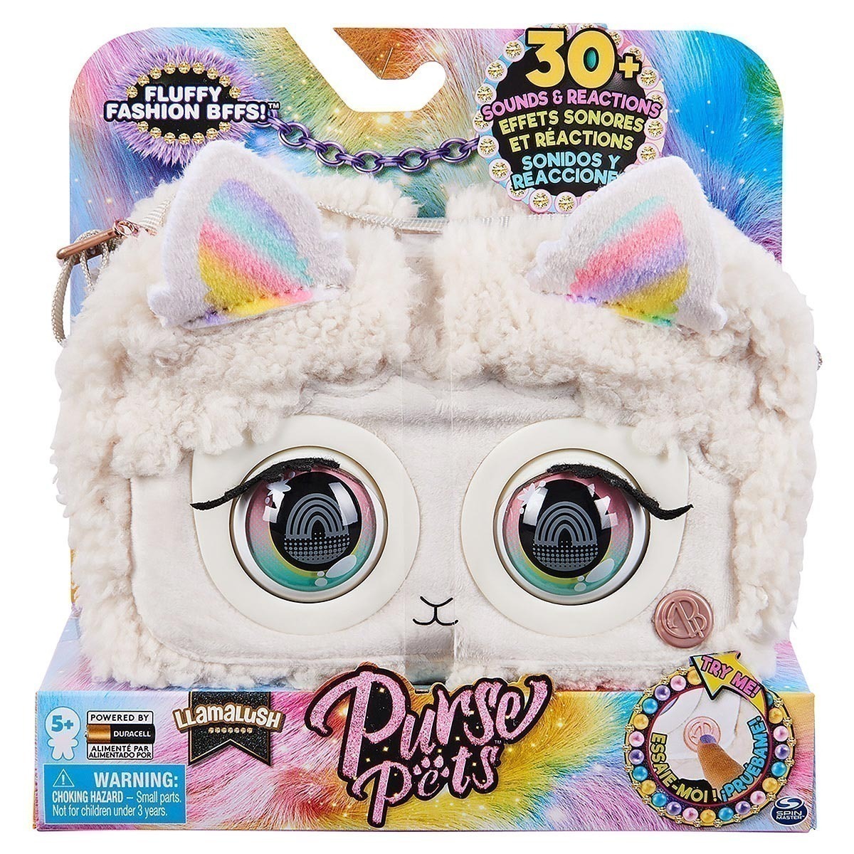 Purse Pets - Bolsa Interativa - Llamalush Purse Pets - Bolsa Interativa - Llamalush
