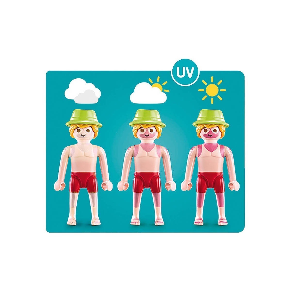 Playmobil - Nadador Queimado De Sol - Family Fun - 70112