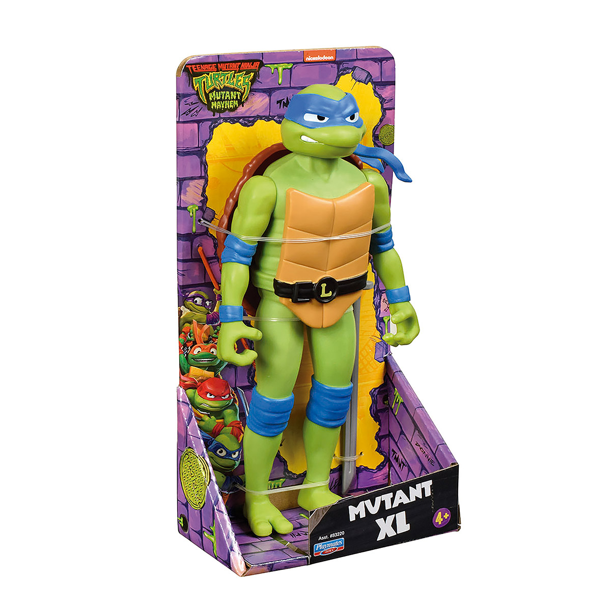 As Tartarugas Ninja - Boneco Xl Leonardo De 23Cm Do Filme