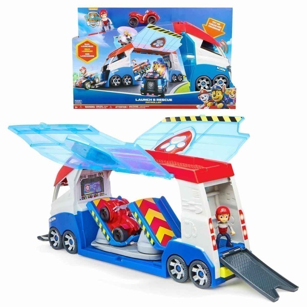 Furgão Com Luz E Som, Boneco Ryder E Atv - Patrulha Canina Furgão Com Luz E Som, Boneco Ryder E Atv - Patrulha Canina