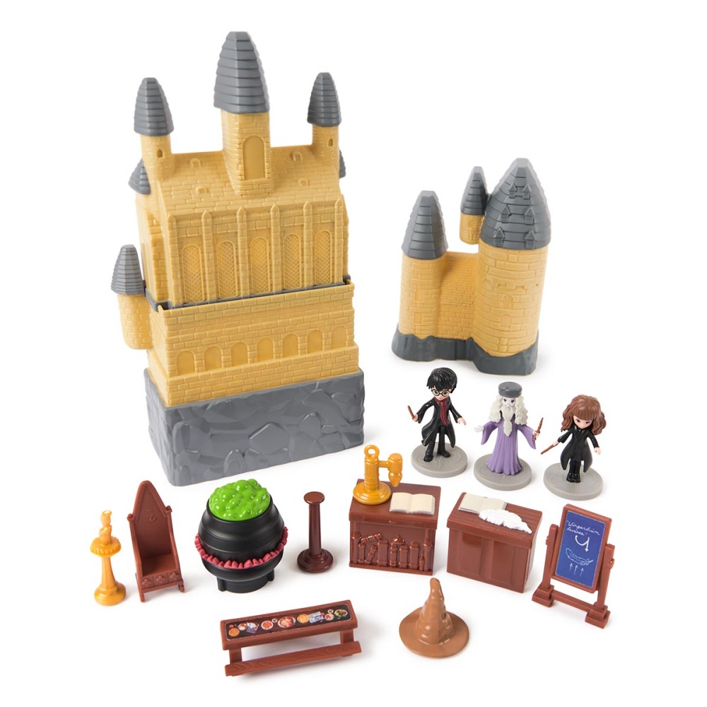 Harry Potter - Mini Playsets Hogwarts Conjunto Completo Harry Potter - Mini Playsets Hogwarts Conjunto Completo