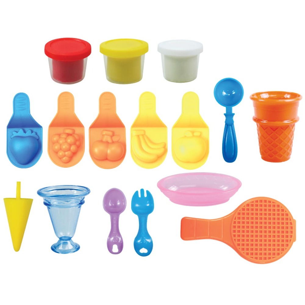 Ki Massa - Massinha Modelar Infantil Kit De Sorvete