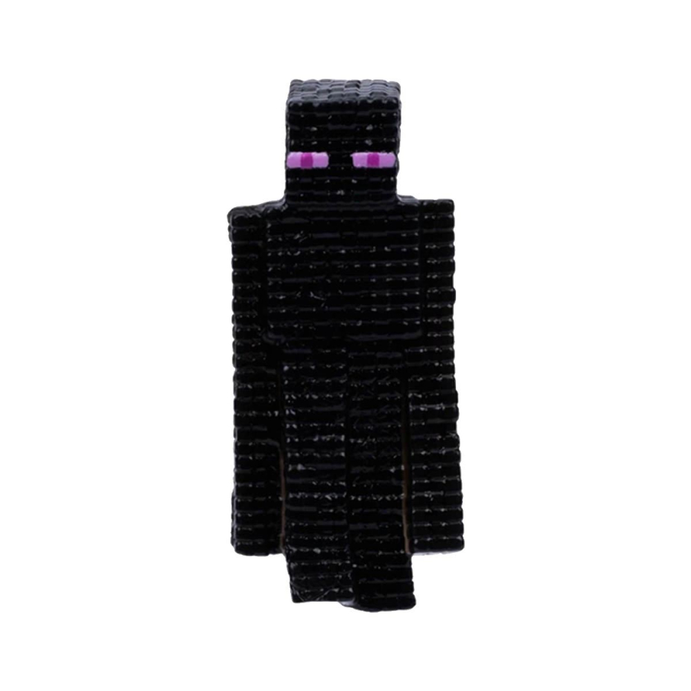 Mini Boneco Elástico do Enderman - Goo Jit Zu Minecraft Mini Boneco Elástico do Enderman - Goo Jit Zu Minecraft