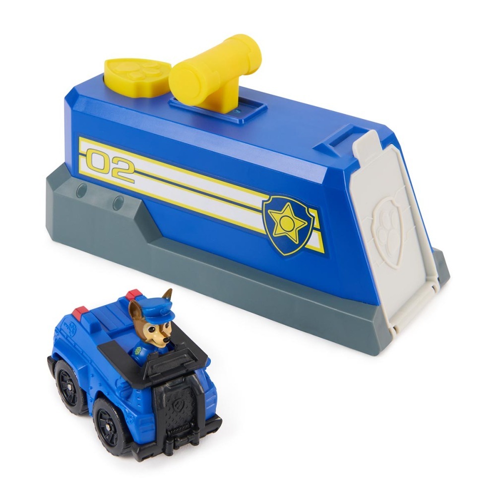 Patrulha Canina - Mini Playset Lancador De Veiculo Chase