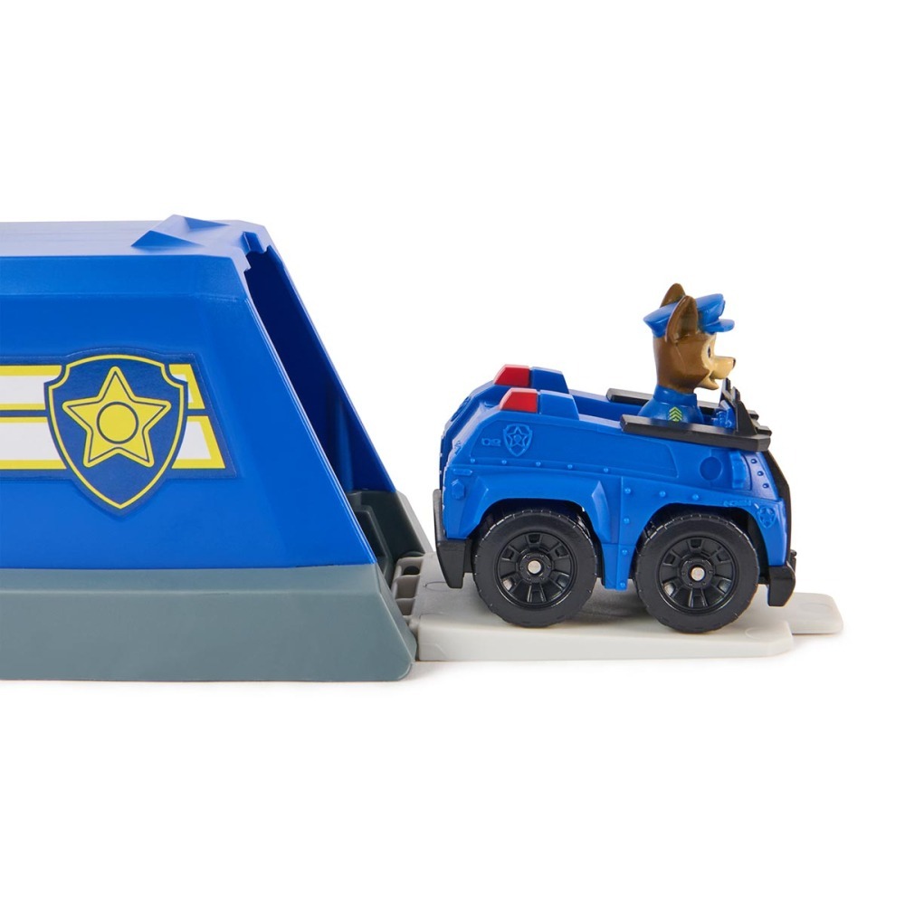 Patrulha Canina - Mini Playset Lancador De Veiculo Chase