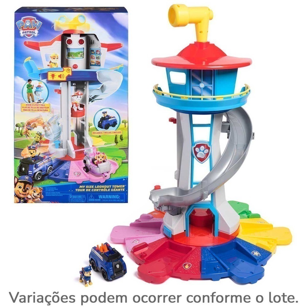 Patrulha Canina - Playset Torre De Vigilancia