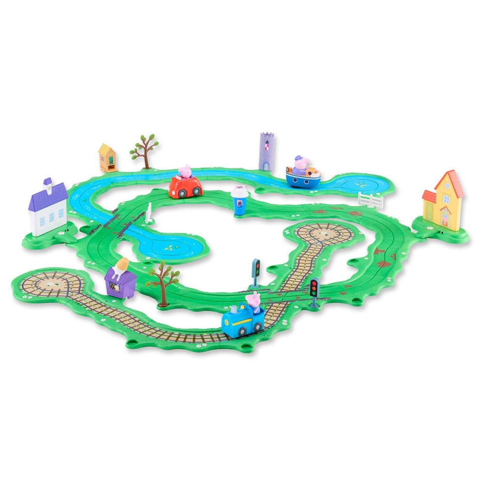 Peppa Pig - Playset Cidade Interativo