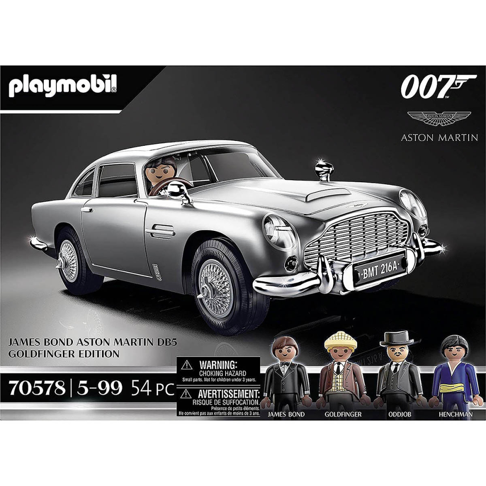 Playmobil - James Bond Db5 Goldfinger Edition - Aston Martin - 70578