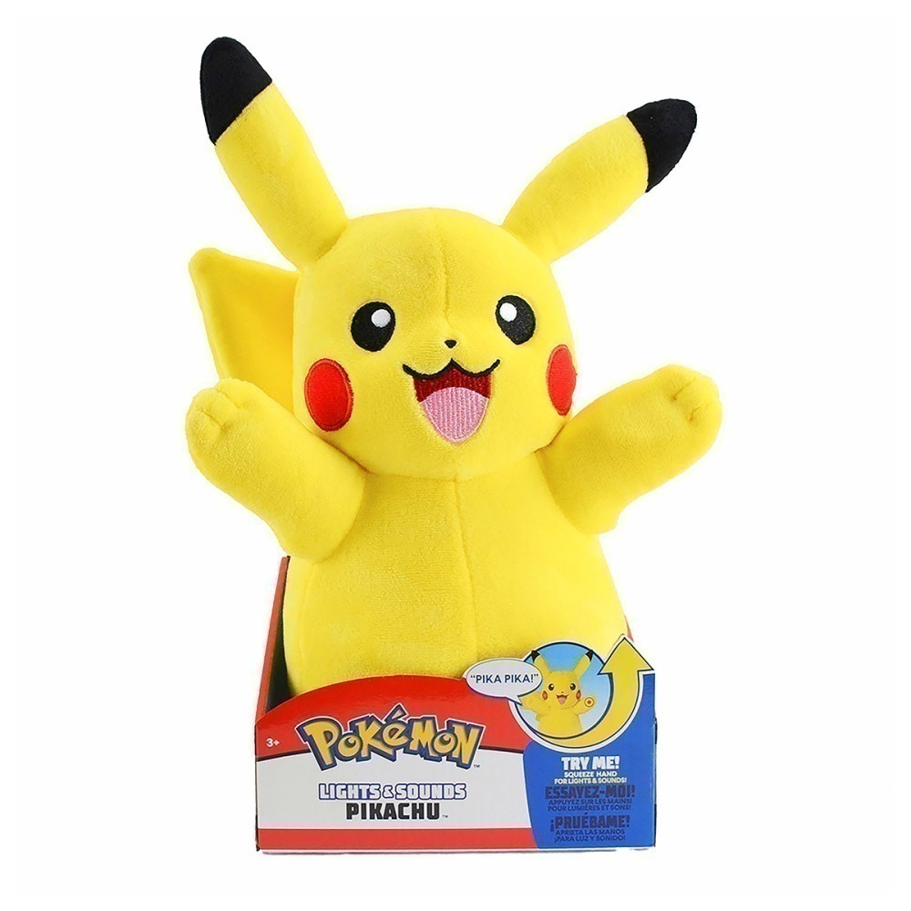 Pokémon - Pelúcia Do Pikachu Com Som Pokémon - Pelúcia Do Pikachu Com Som