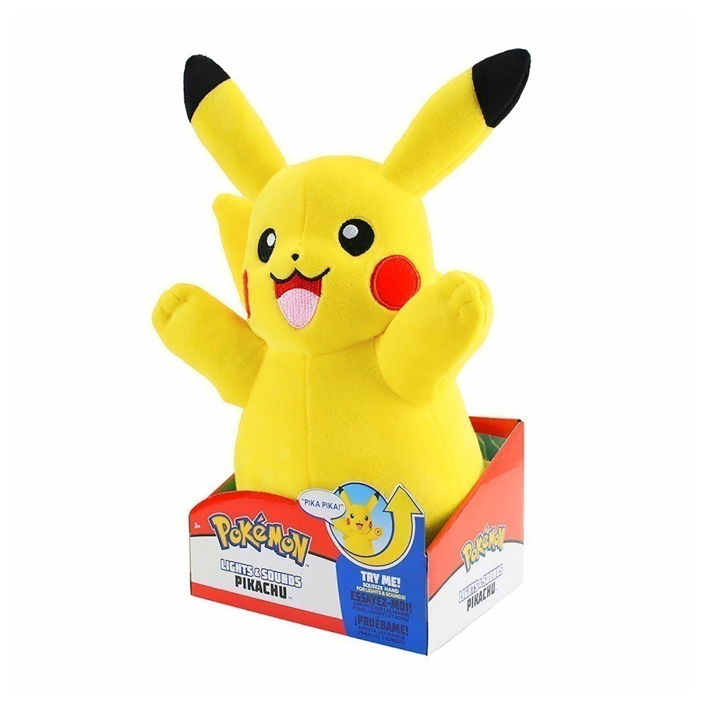 Pokémon - Pelúcia Do Pikachu Com Som Pokémon - Pelúcia Do Pikachu Com Som