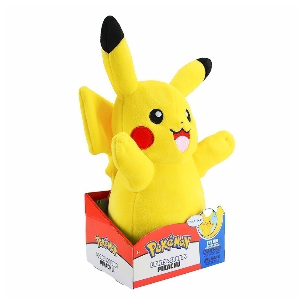 Pokémon - Pelúcia Do Pikachu Com Som Pokémon - Pelúcia Do Pikachu Com Som