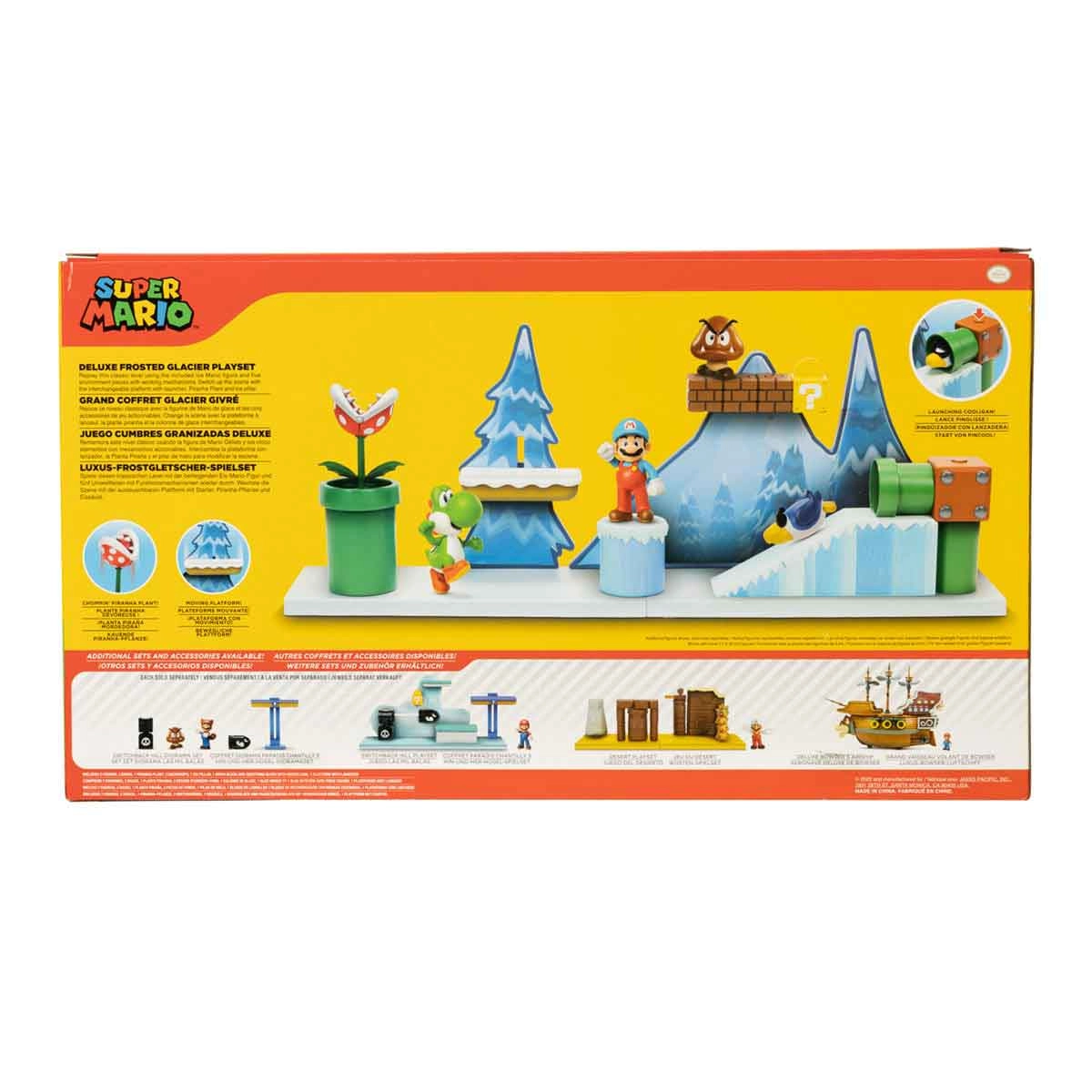 Playset Deluxe Geleira - Super Mario