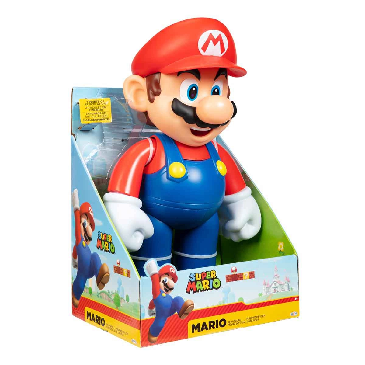 Boneco Do Mario Gigante De 51Cm - Super Mario