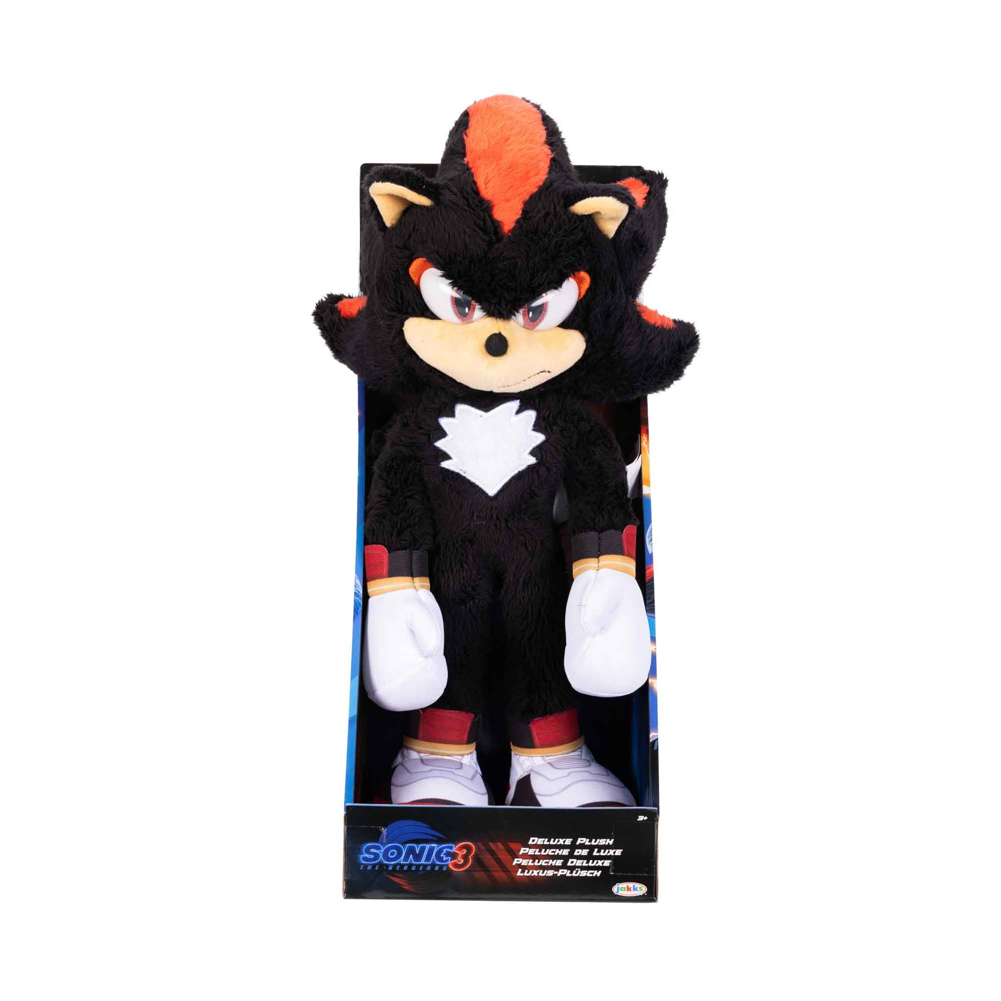 Pelúcia Deluxe Do Shadow De 33Cm - Sonic 3: O Filme Pelúcia Deluxe Do Shadow De 33Cm - Sonic 3: O Filme