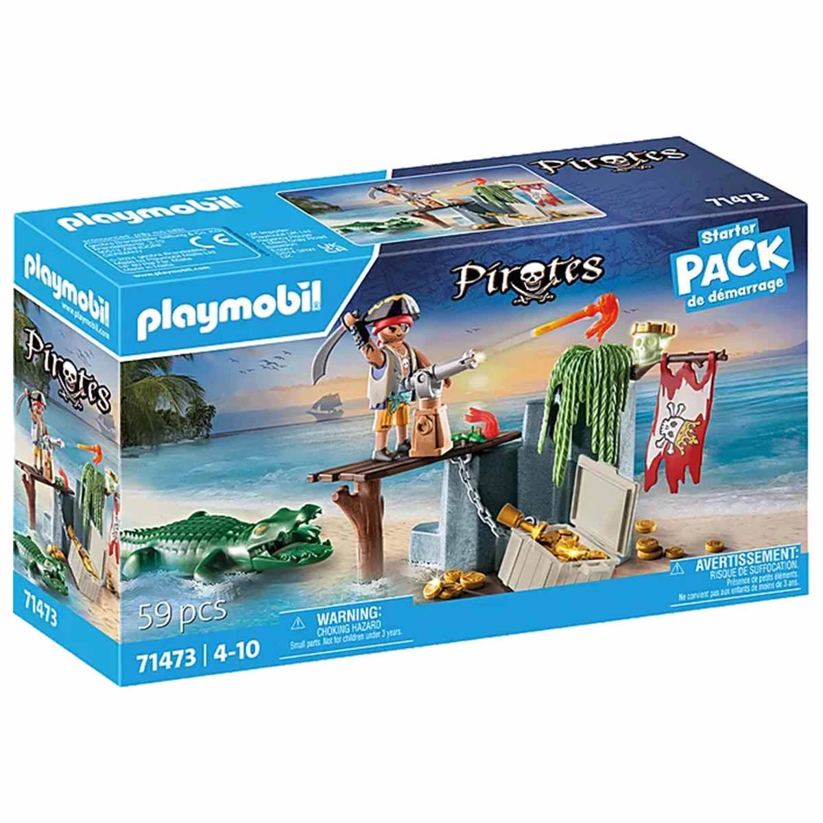 Pirata Com Crocodilo - Playmobil Pirates 71473 Pirata Com Crocodilo - Playmobil Pirates 71473