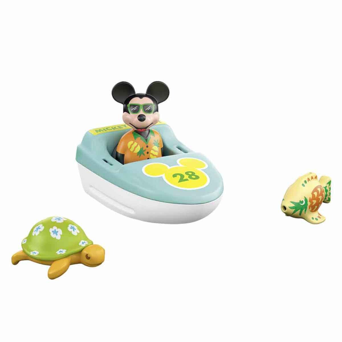 Tour De Barco Com O Mickey - Playmobil Junior Aqua 71707