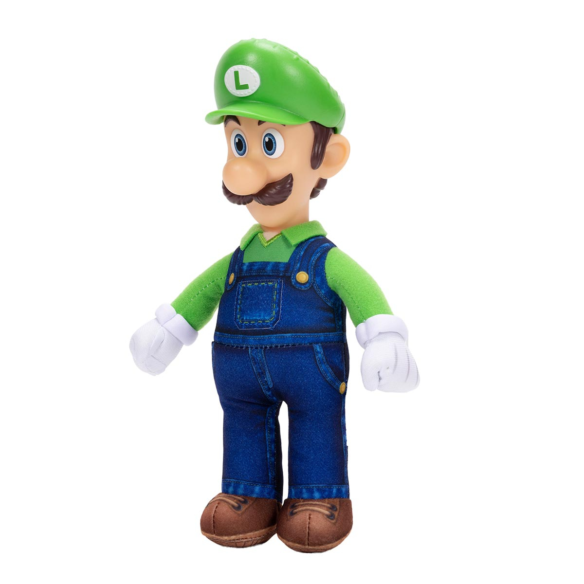Pelúcia Luigi de 22cm - Super Mario Filme
