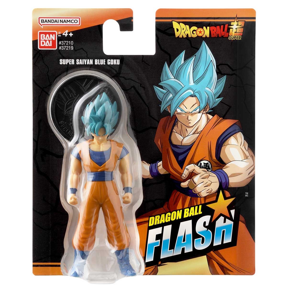 Dragon Ball - Boneco 10Cm Goku Super Saiyajin Azul - Sunny