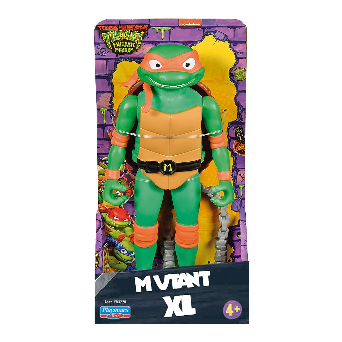 As Tartarugas Ninja - Boneco Xl Michelangelo De 24Cm Filme
