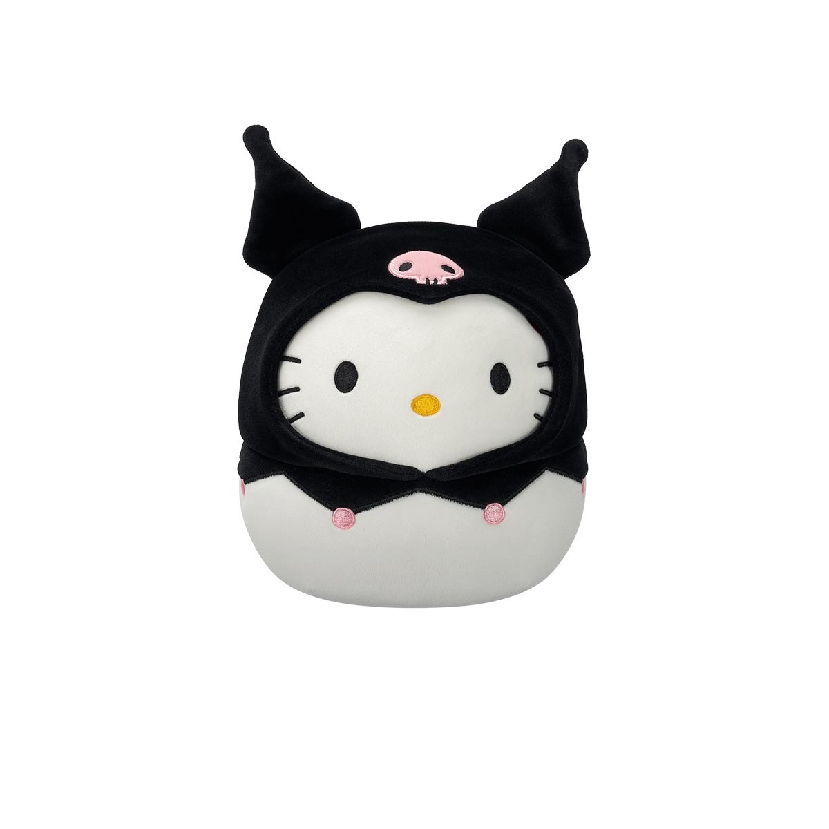1 Pelucia Hello Kitty 20Cm Fantasia Kuromi - Squishmallows