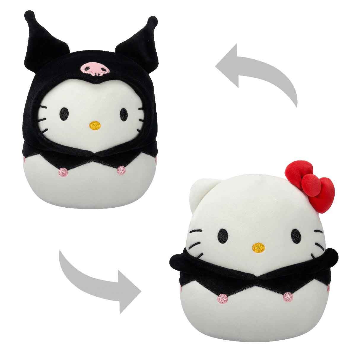 1 Pelucia Hello Kitty 20Cm Fantasia Kuromi - Squishmallows