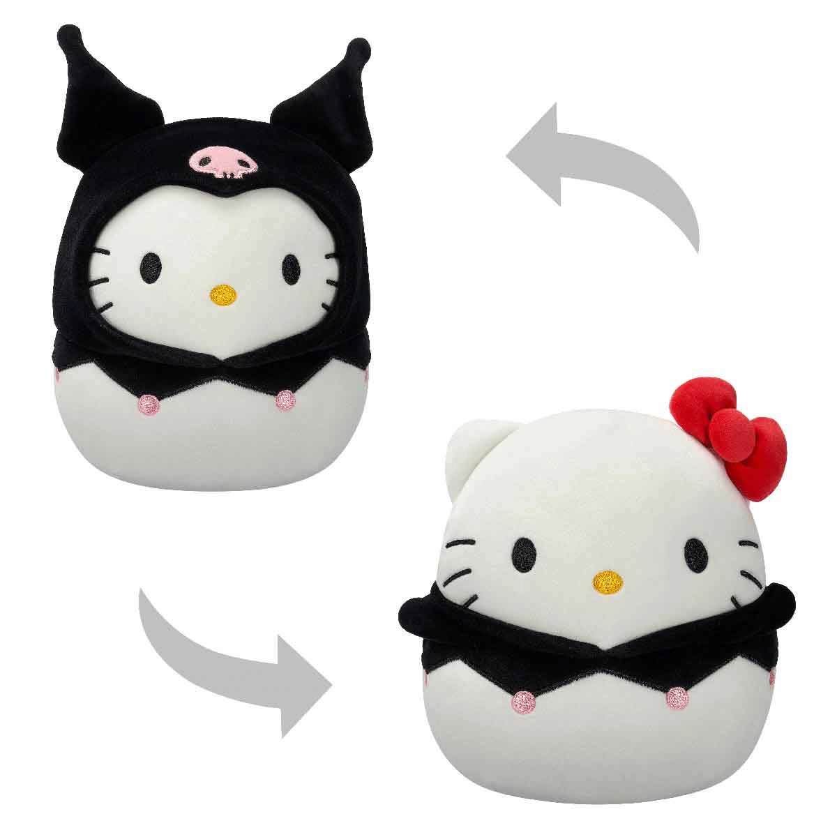 1 Pelucia Hello Kitty 20Cm Fantasia Kuromi - Squishmallows