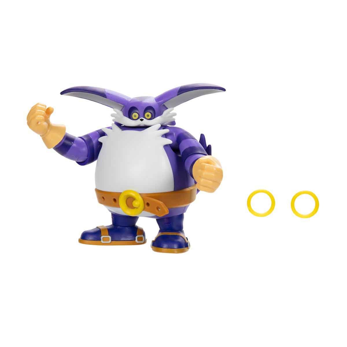 Boneco Articulado Big, O Gato De 12Cm Com Acessório - Sonic Boneco Articulado Big, O Gato De 12Cm Com Acessório - Sonic