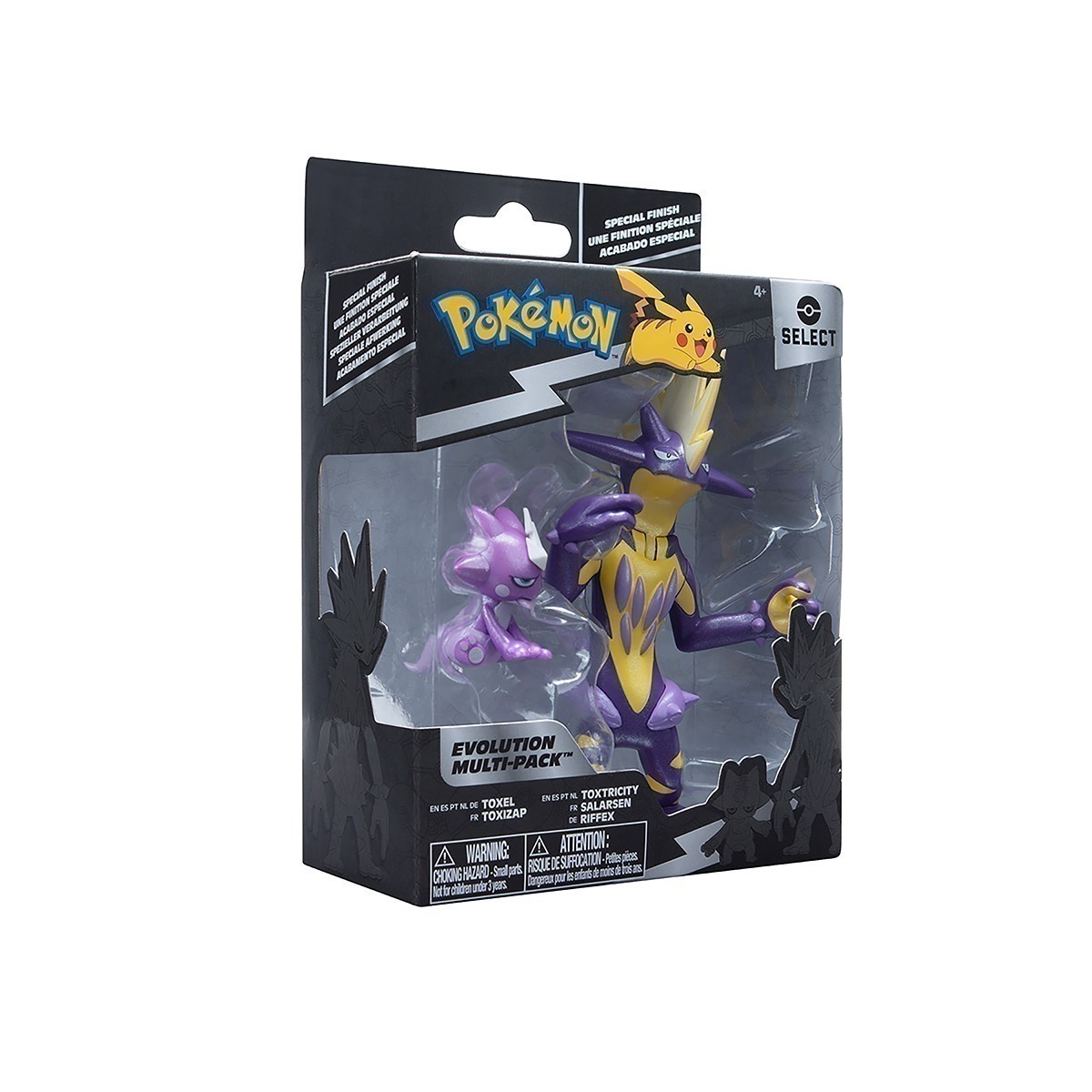 Pokemon - Pack De Evolução - Figuras Toxel E Toxtricity