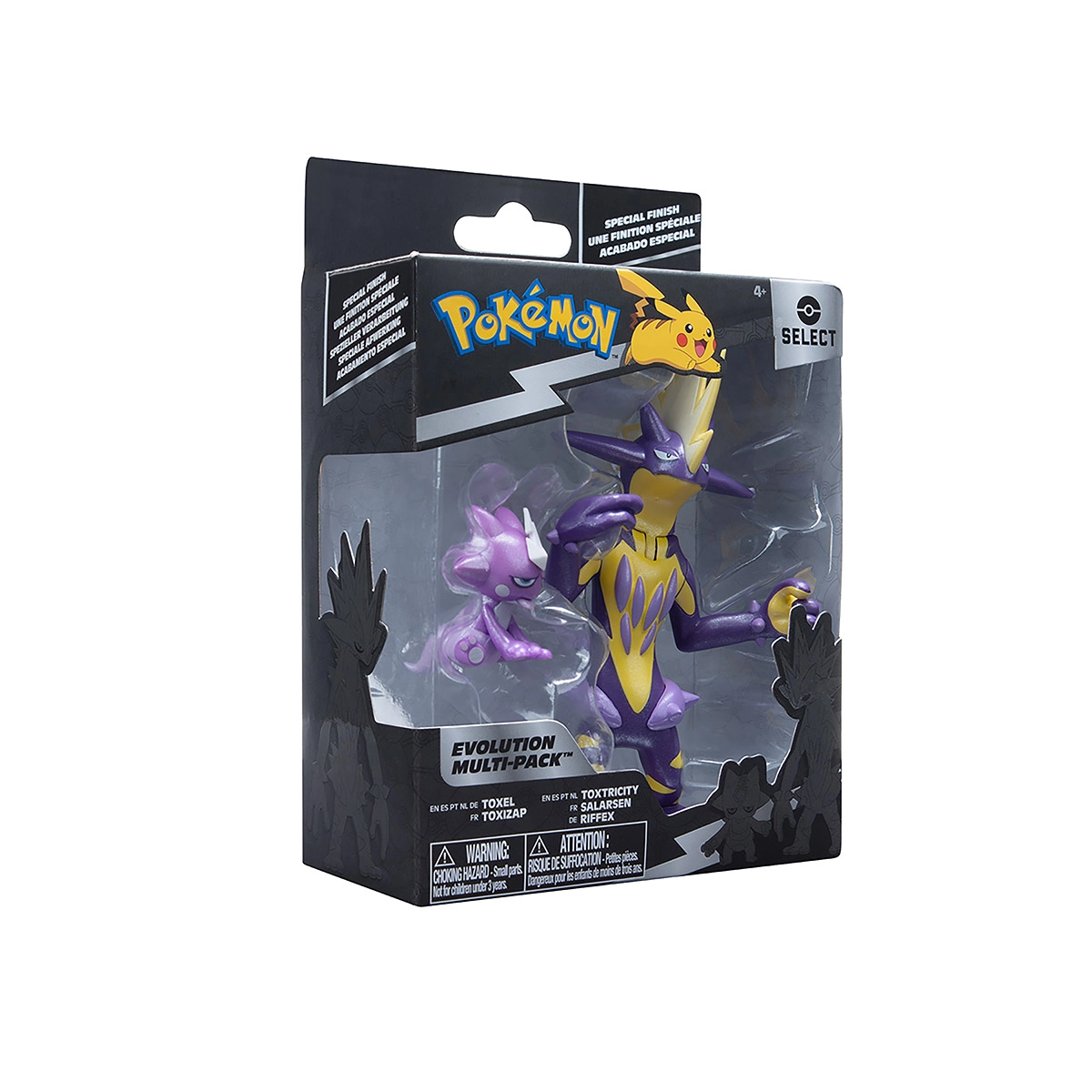 Pokemon - Pack De Evolução - Figuras Toxel E Toxtricity