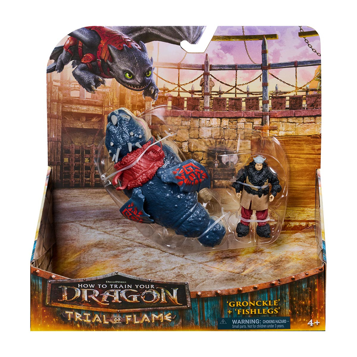 Boneco Batatão e Perna de Peixe - Como Treinar O Seu Dragão