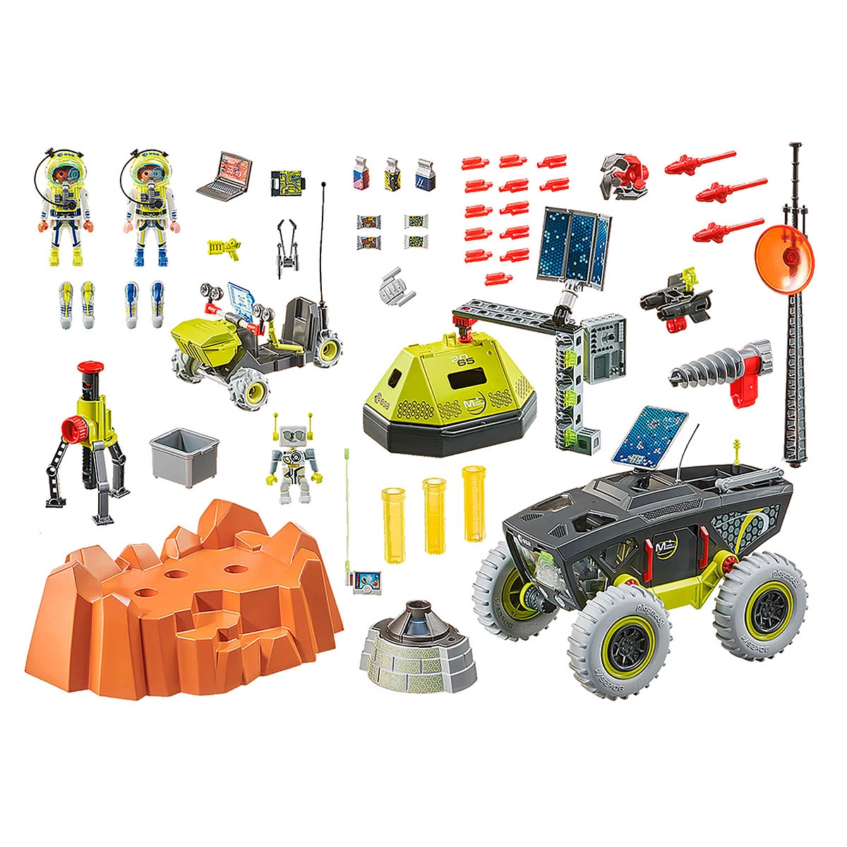 Playmobil - Expedição Marte Com Veículo - Space - 70888 Playmobil - Expedição Marte Com Veículo - Space - 70888