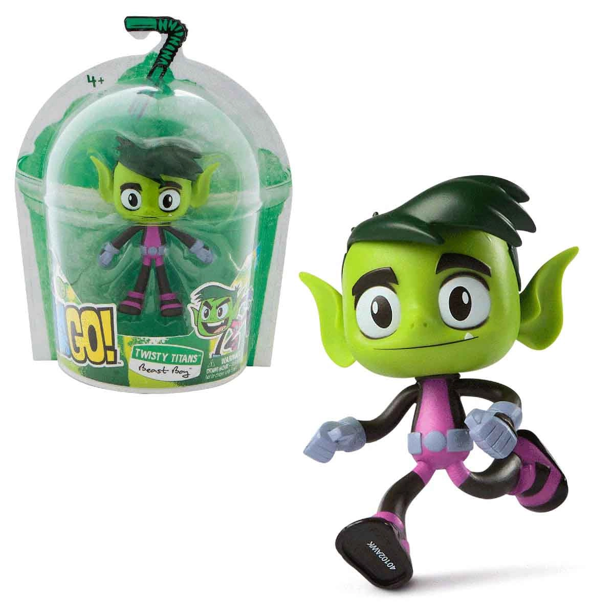 Boneco Articulada Mutano De 10Cm - Jovens Titãs Em Ação