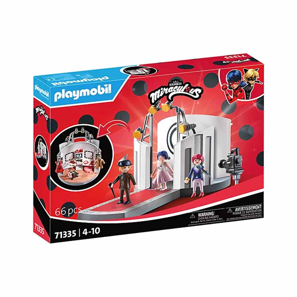 Desfile De Modas Em Paris - Playmobil Miraculous 71335 Desfile De Modas Em Paris - Playmobil Miraculous 71335