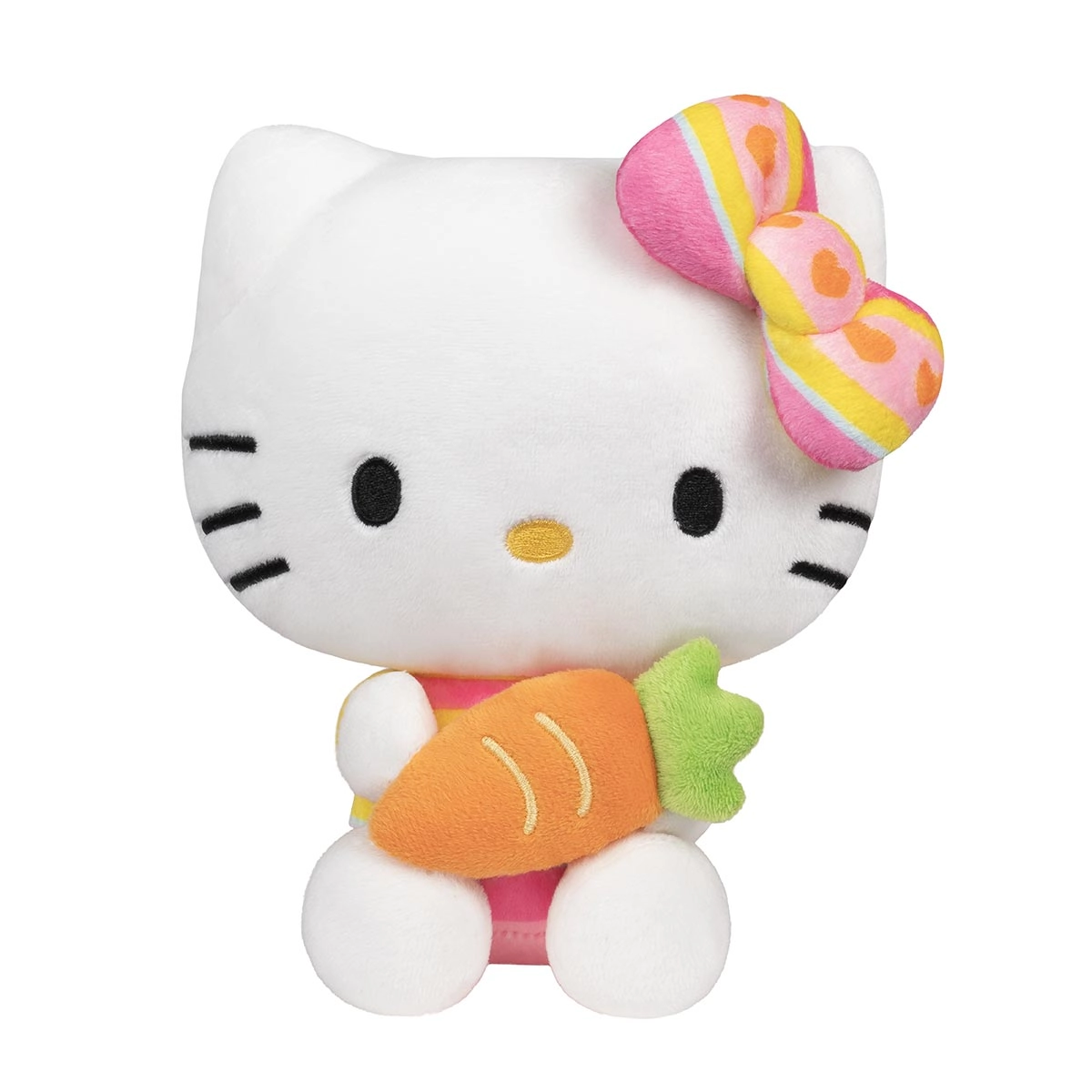 Pelucia Hello Kitty (Cenoura) de 20Cm - Hello Kitty Pascoa