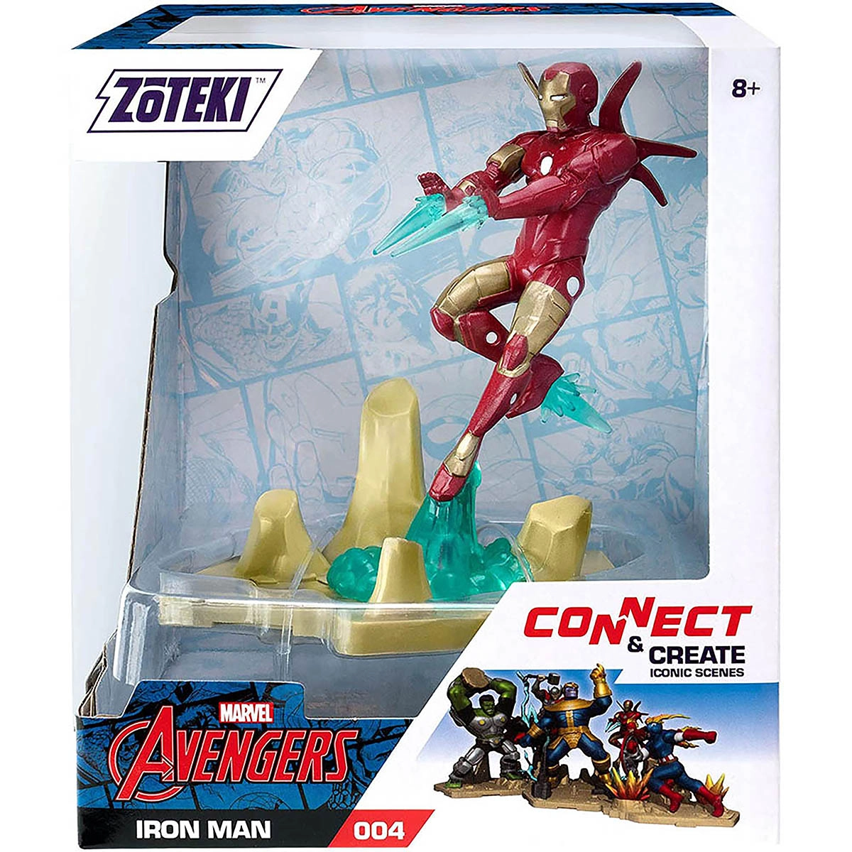 Zoteki - Os Vingadores - Homem De Ferro 15 Cm