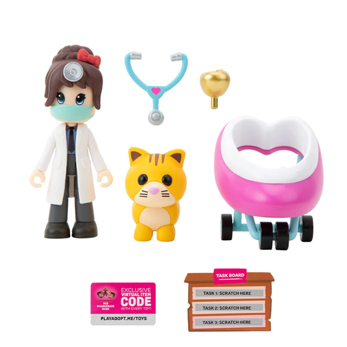 2 Bonecas Amigos E Pet - Hospital - Adopt Me