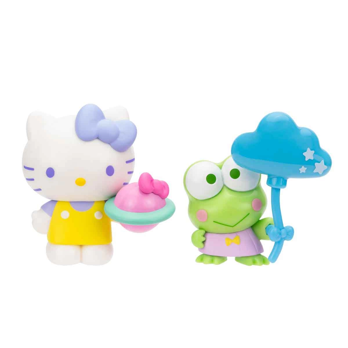 2 Bonecas Hello Kitty E Keroppi (Balao Azul) - Hello Kitty