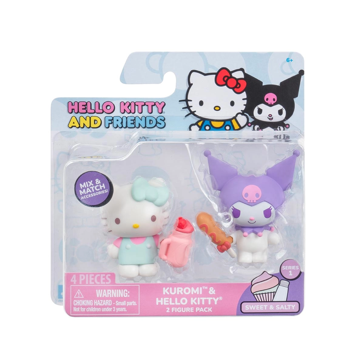 2 Bonecas Kuromi E Hello Kitty - Hello Kitty E Amigos
