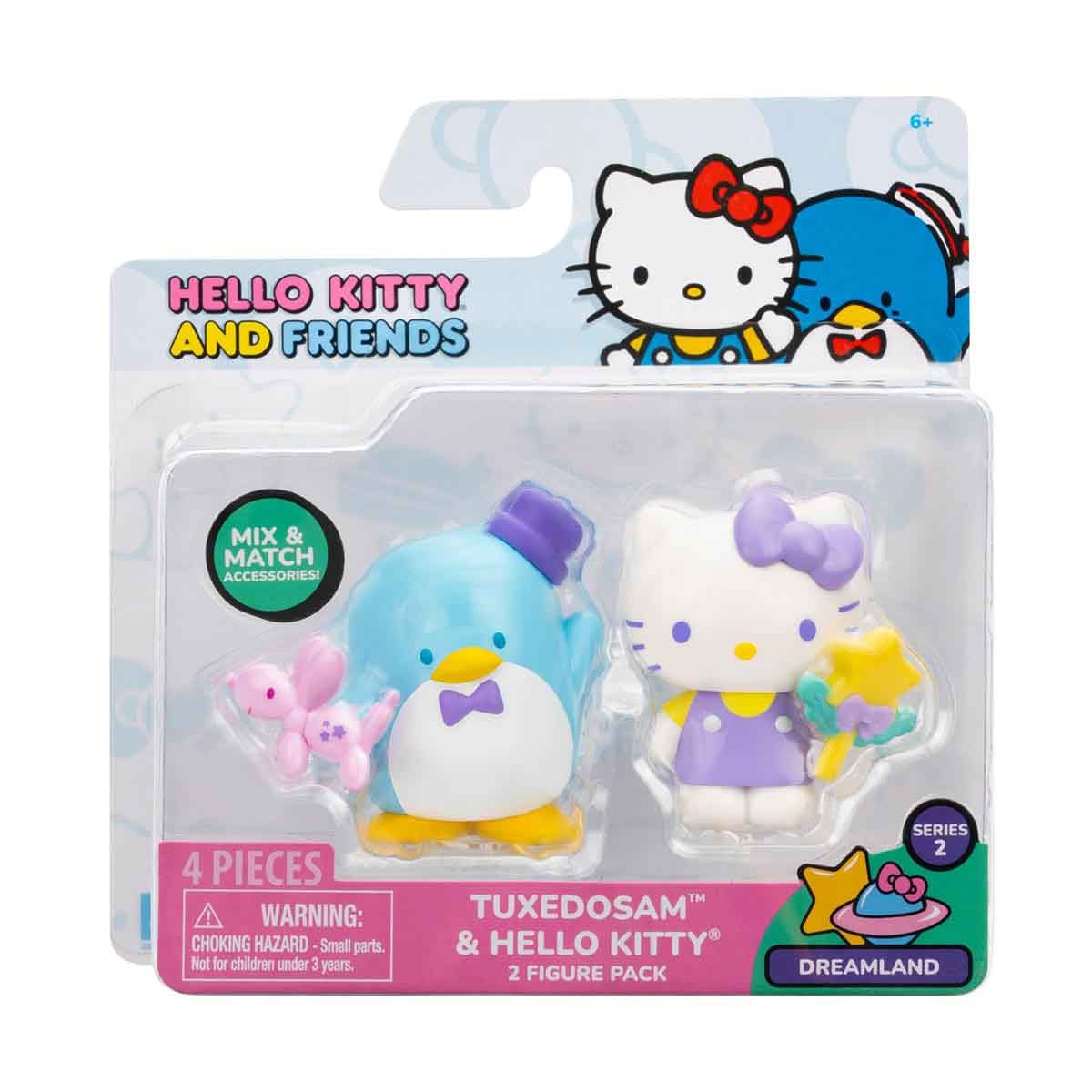 2 Bonecas Tuxedosam E Hello Kitty (Estrela) - Hello Kitty