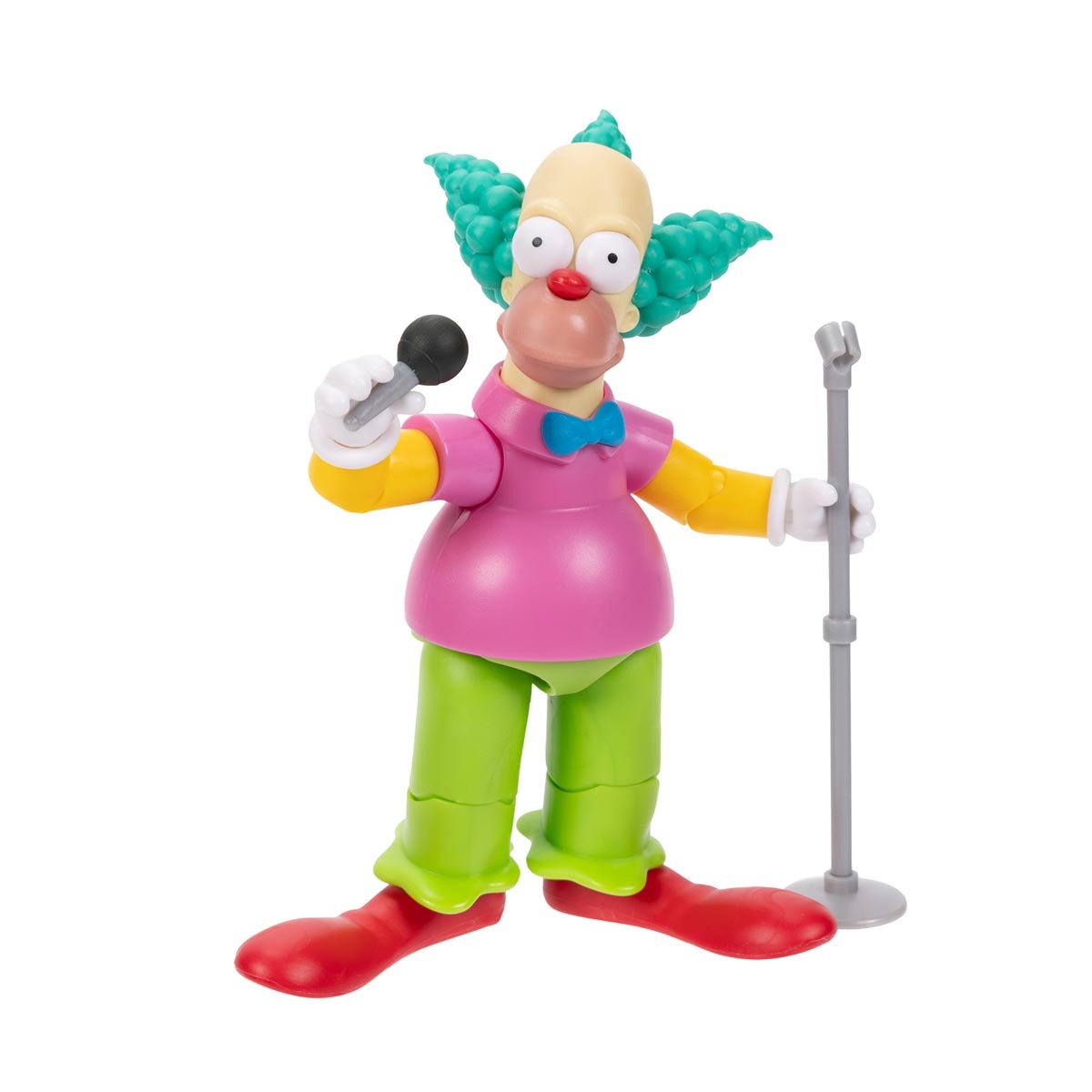 Boneco Articulado Krusty de 12cm com Pedestal - Os Simpsons
