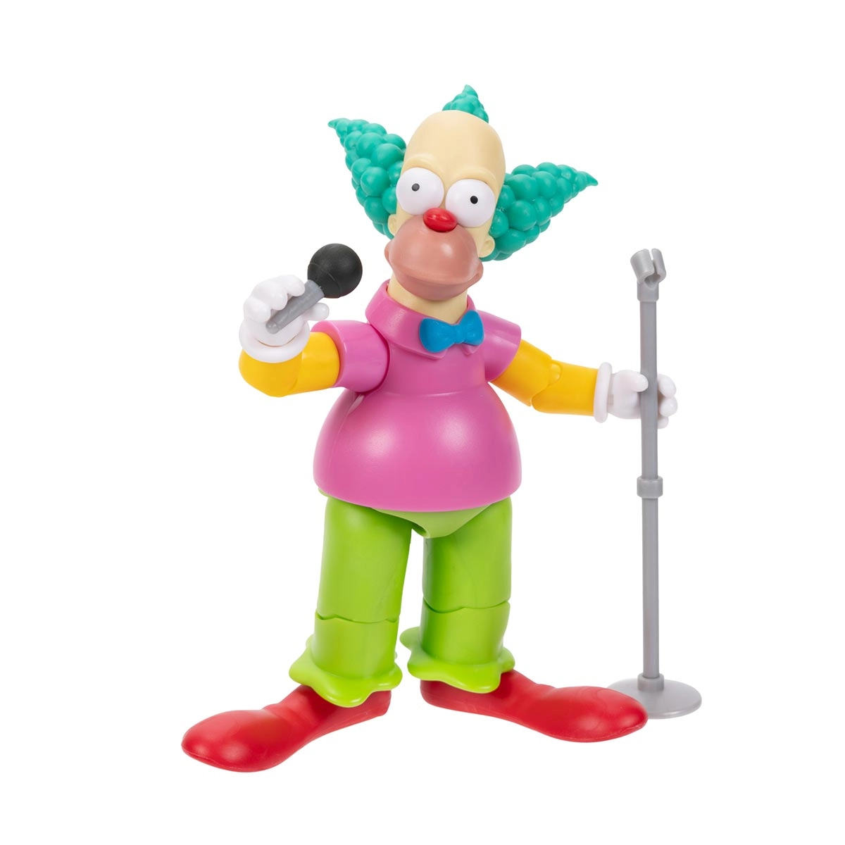 Boneco Articulado Krusty de 12cm com Pedestal - Os Simpsons