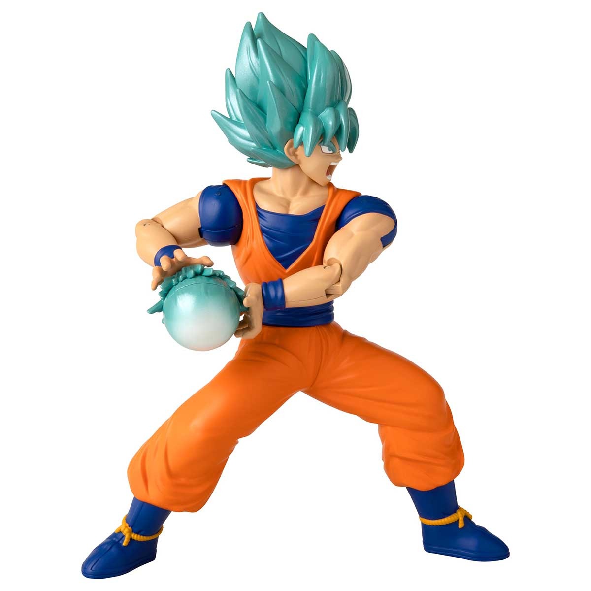 Boneco Goku Super Saiyajin Blue Kamehameha 14cm Dragon Ball