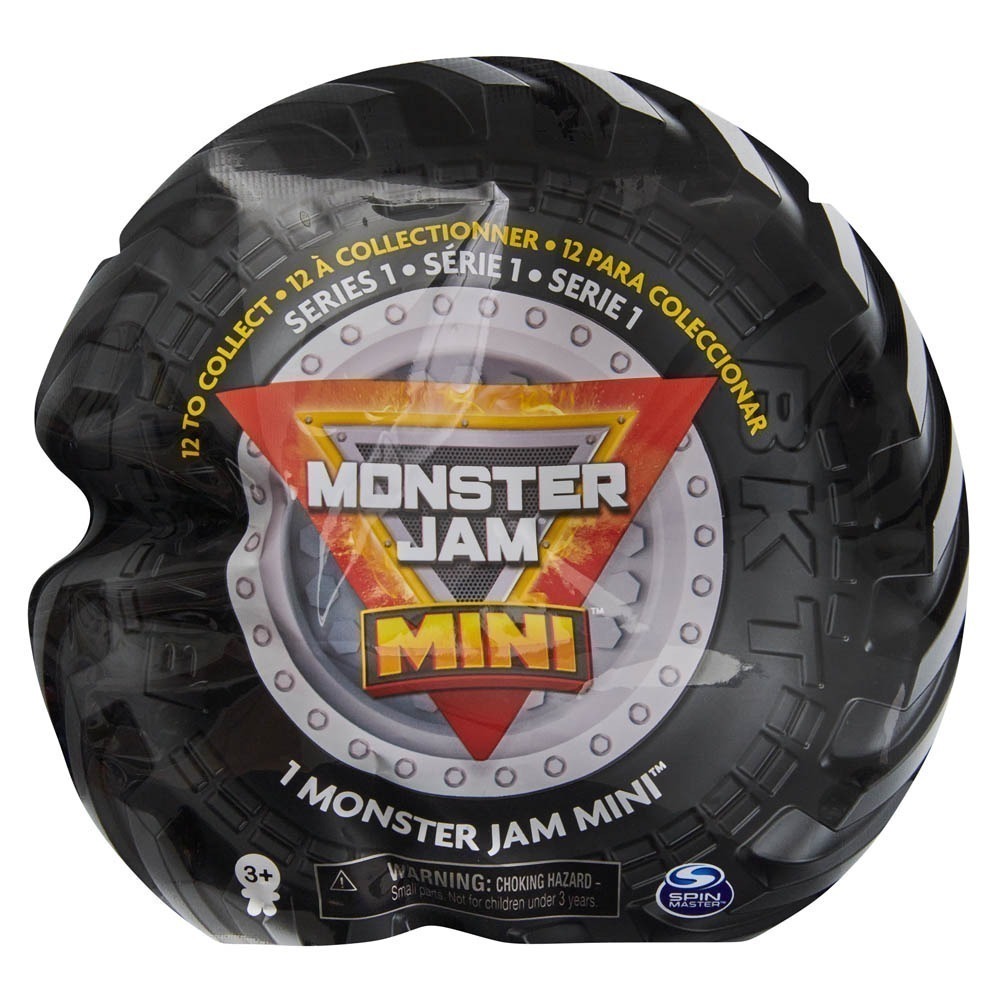 Monster Jam - 1 Miniveículos Monster Jam 3 Cm