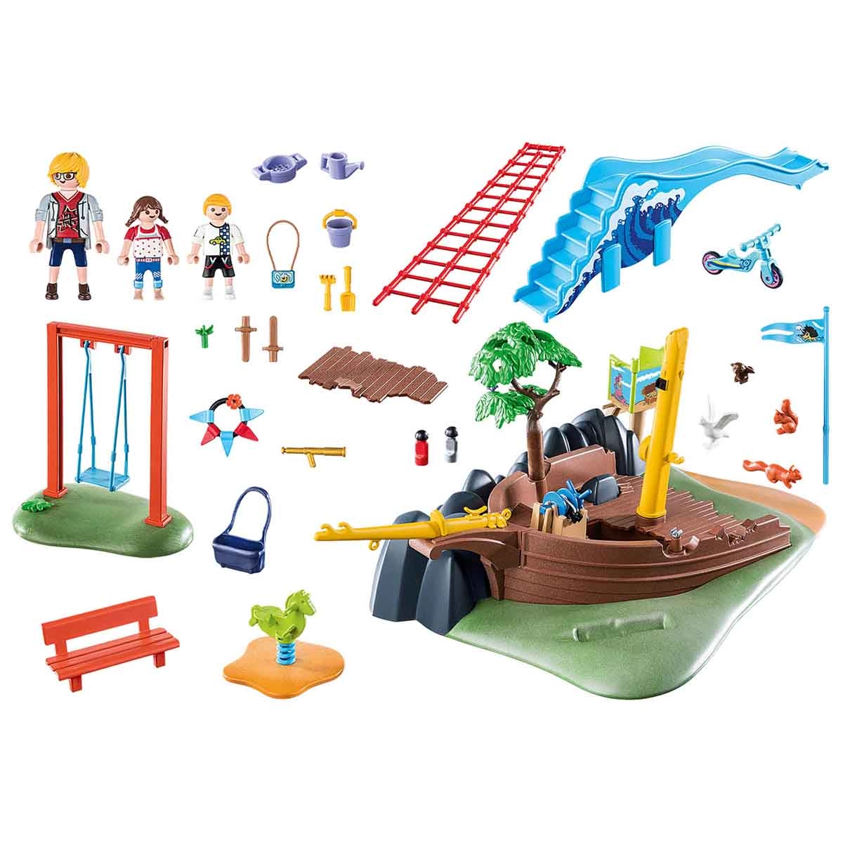 Playmobil - Playground Naufrágio - City Life - 70741 Playmobil - Playground Naufrágio - City Life - 70741